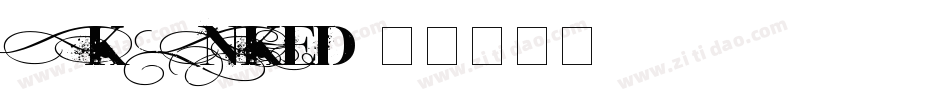 VTKS INKED字体转换